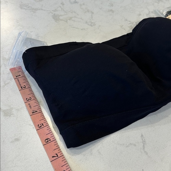 Truekind®️ Convertible Strapless Bandeau Bra Black 2XL - Picture 7 of 8